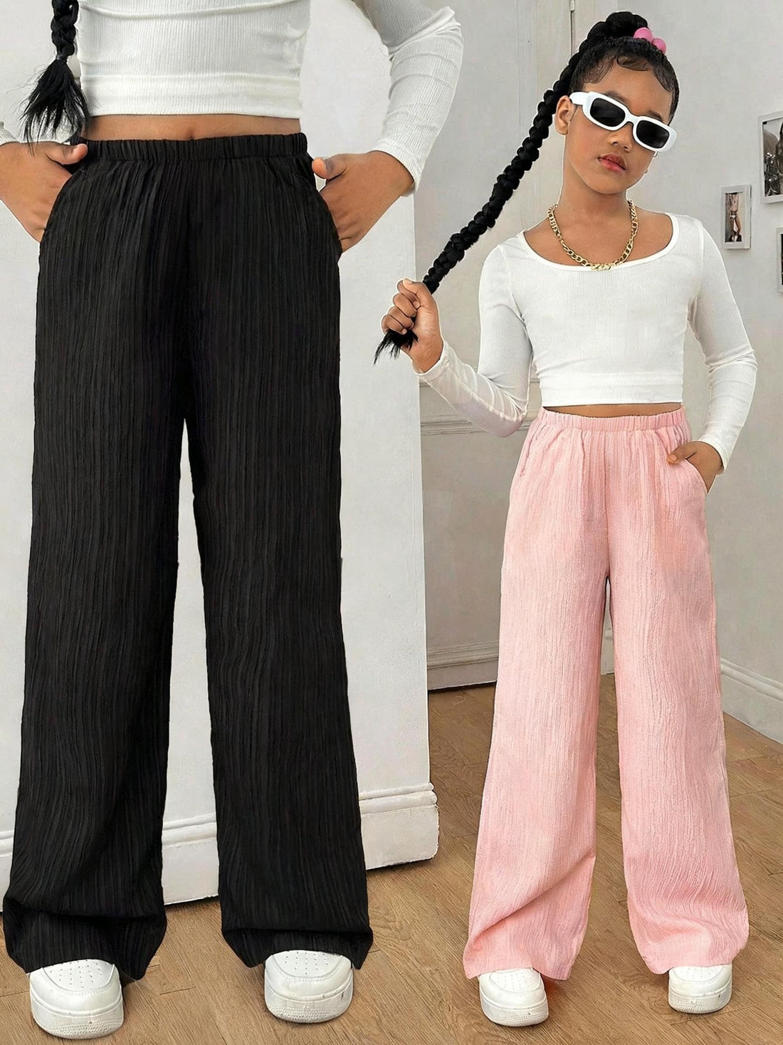 VigoSource Girls Wide Leg Outfit Set