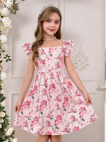 VigoSource Girls Floral Cotton Dress 20