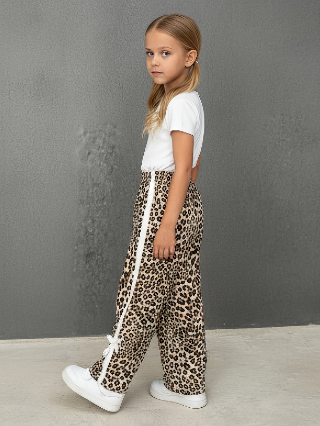 VigoSource Girls Leopard Outfit Set