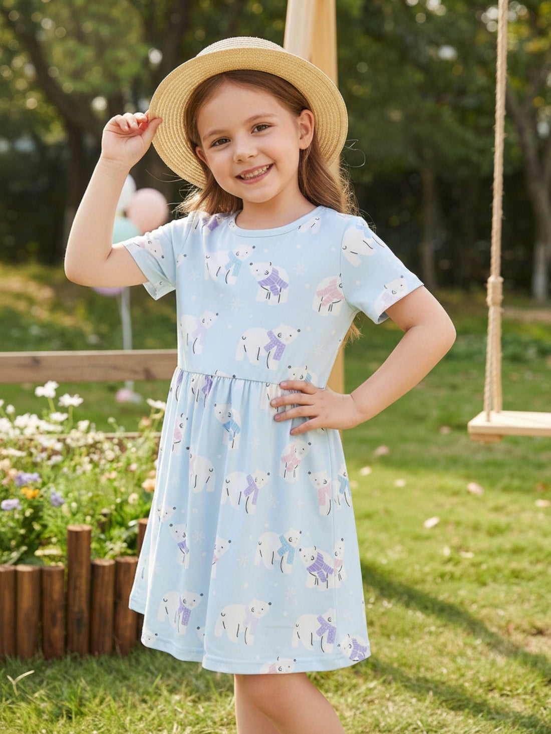 VigoSource Girls Cotton Dress 25