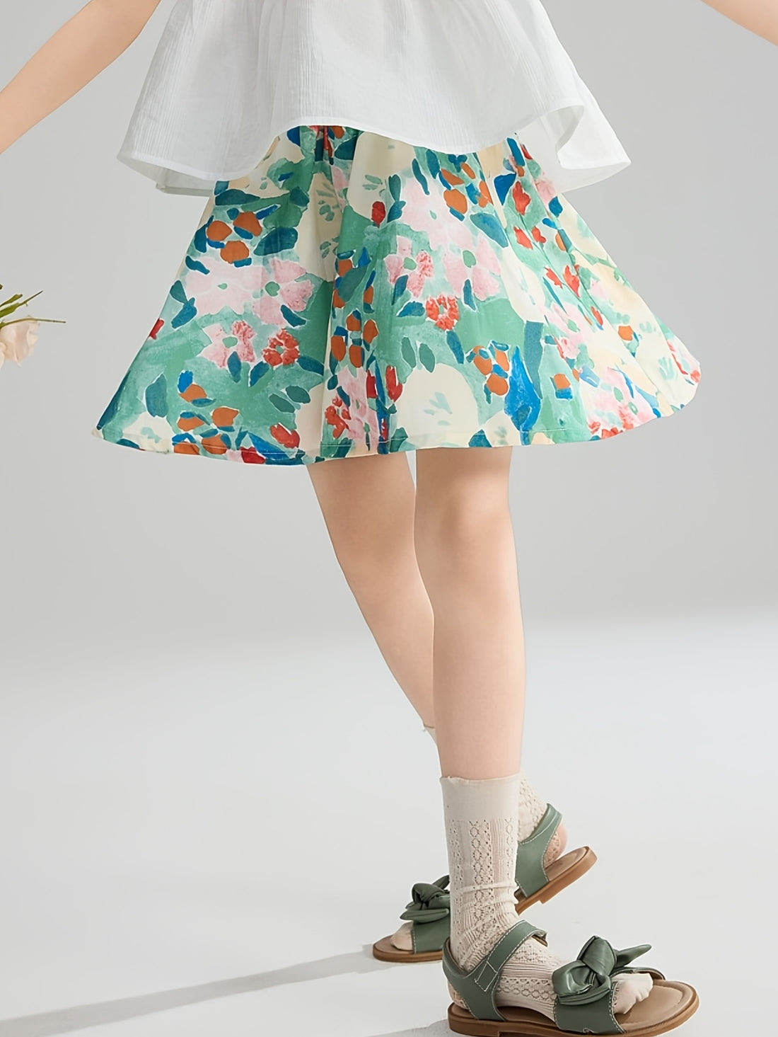 VigoSource Girls Floral Skirts
