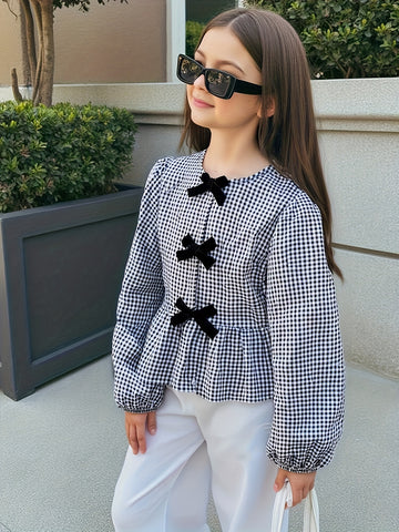 VigoSource Girls Plaid Casual Spring &