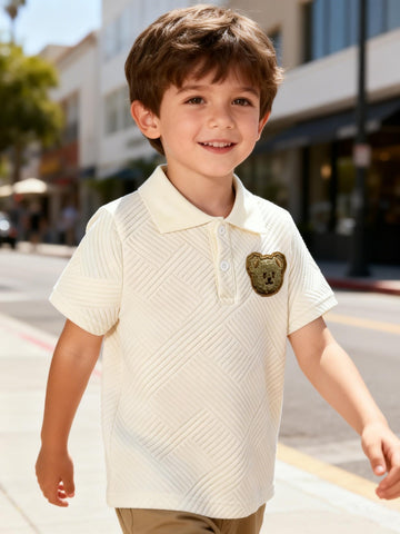 VigoSource Boys Striped Cotton Outfit Set