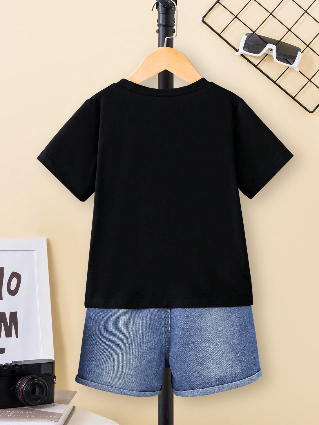 VigoSource Boys Letter Print Short
