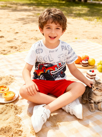 VigoSource Boys Short Sleeve Knit Pants