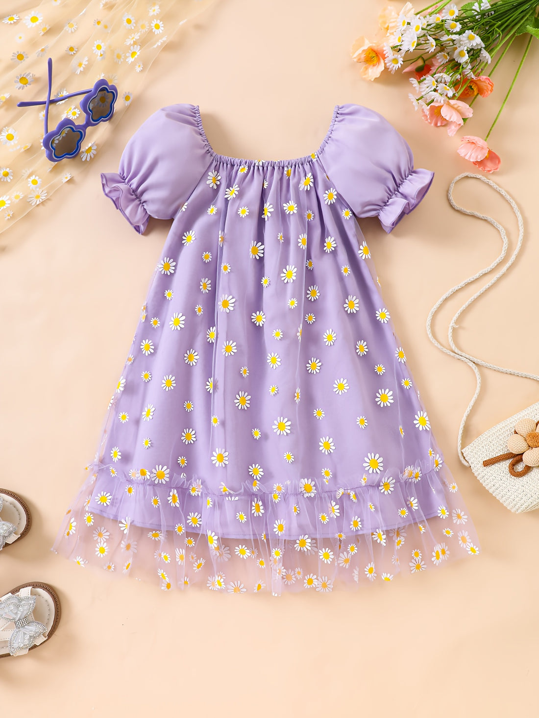 VigoSource Girls Short Sleeve Dress
