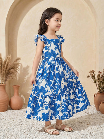 VigoSource Girls Floral Cotton Dress 48