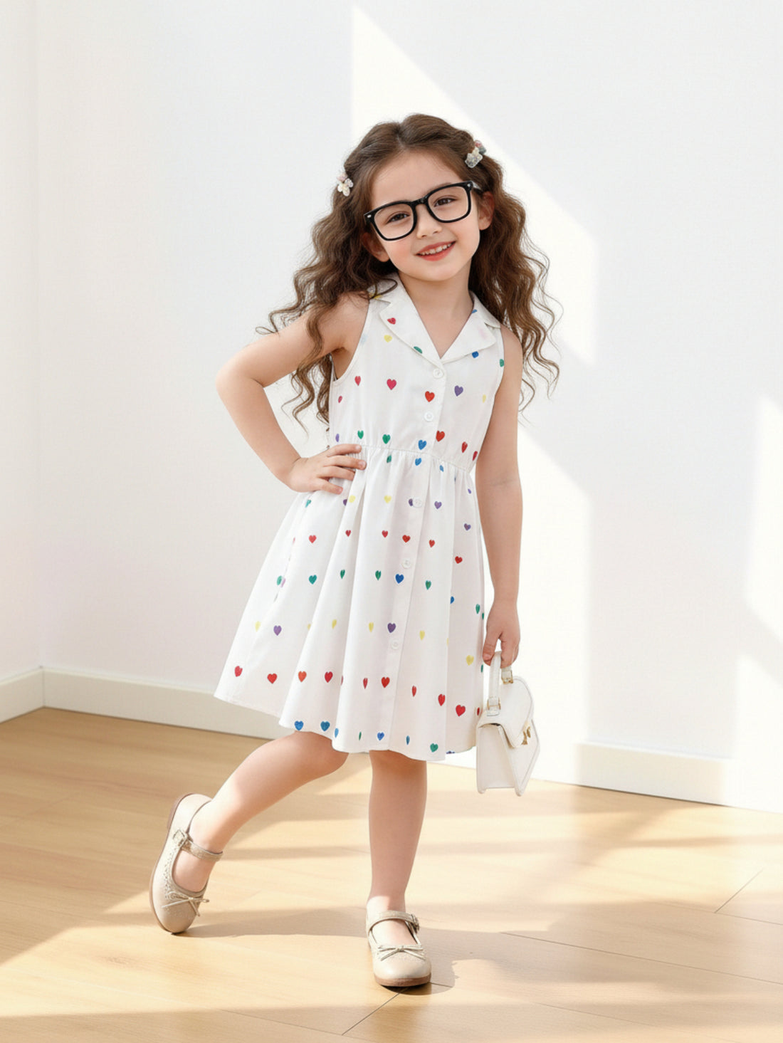VigoSource Girls Floral Cotton Dress 27