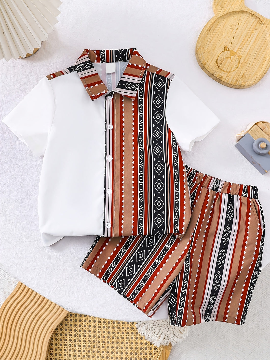 VigoSource Boys Summer New Arrival Fashionable Cool Color-block Patchwo...