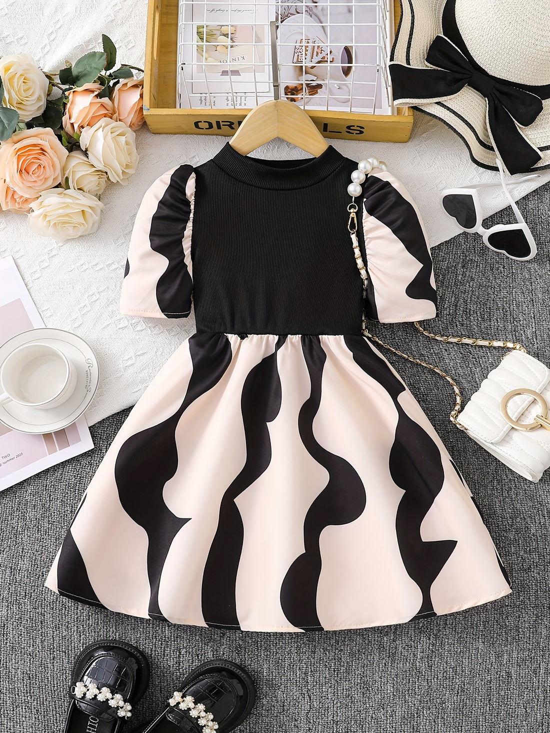 VigoSource Girls Floral Cotton Dress