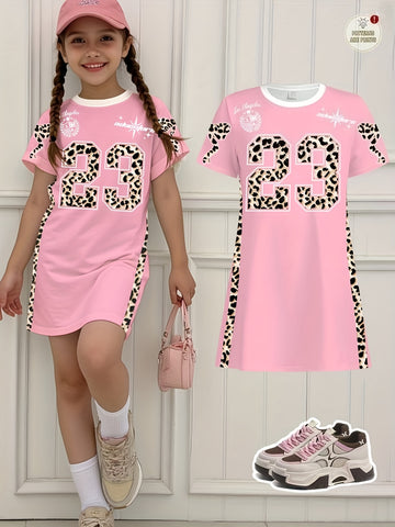 VigoSource Girls Leopard Knit Outfit Set