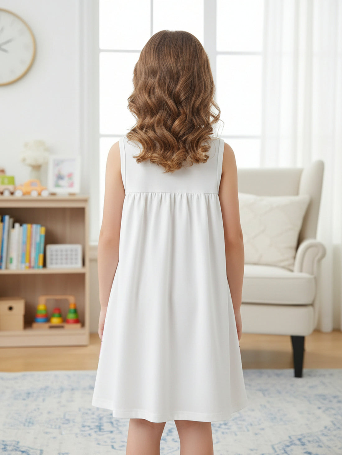 VigoSource Girls Floral Cotton Dress 31
