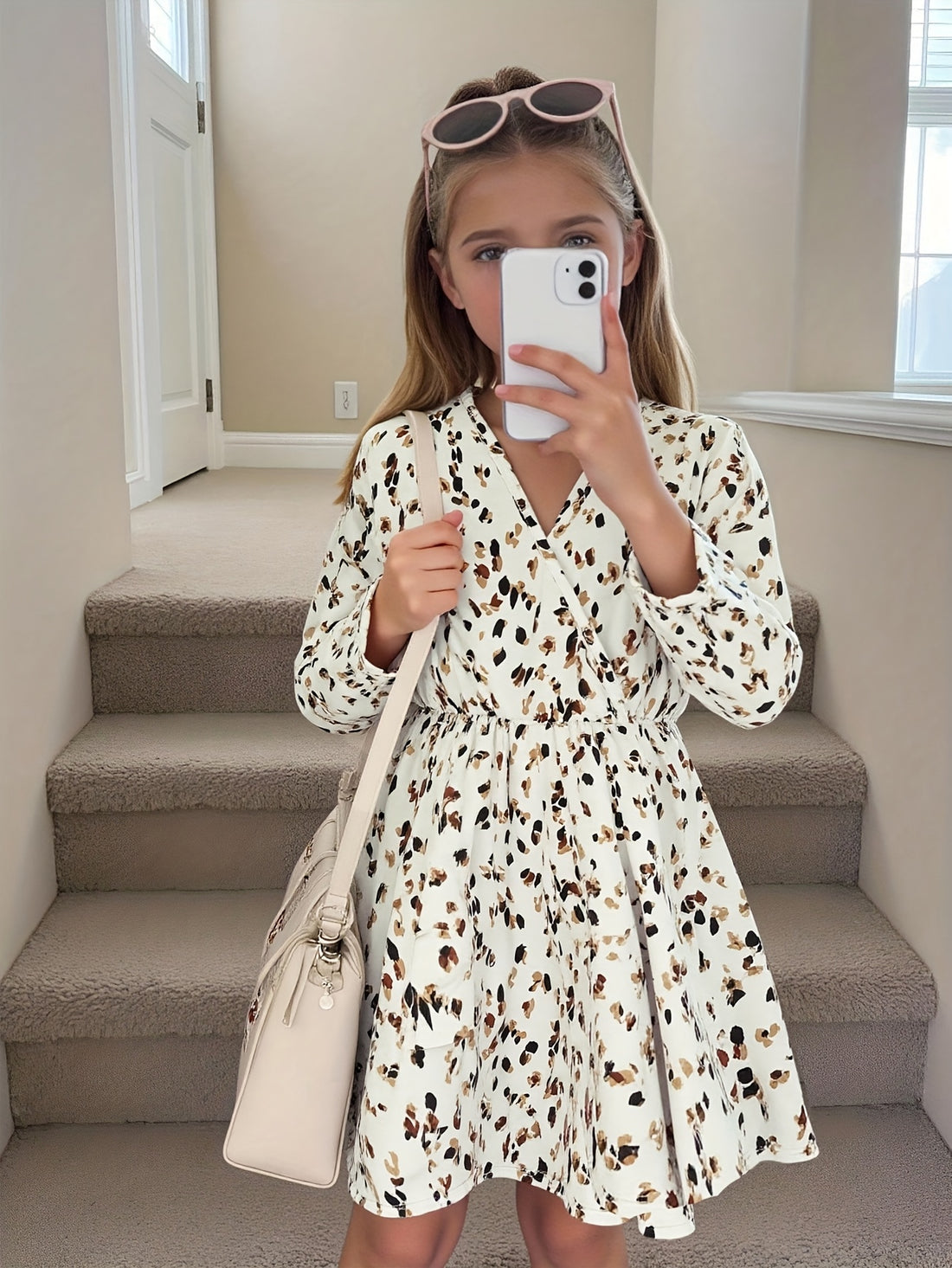 VigoSource Girls Floral Cotton Dress 17