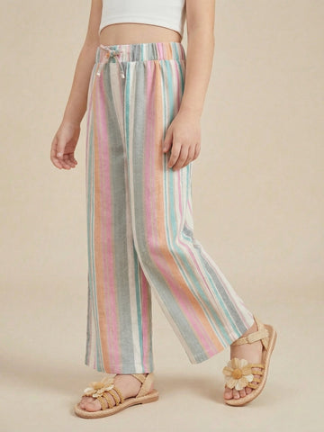 VigoSource Girls Striped Cotton Pants